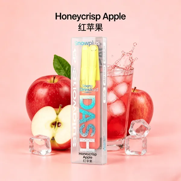 Snowplus Dash Honeycrisp Apple Disposable Vape whatsapp:+44 7784 284502 - 1