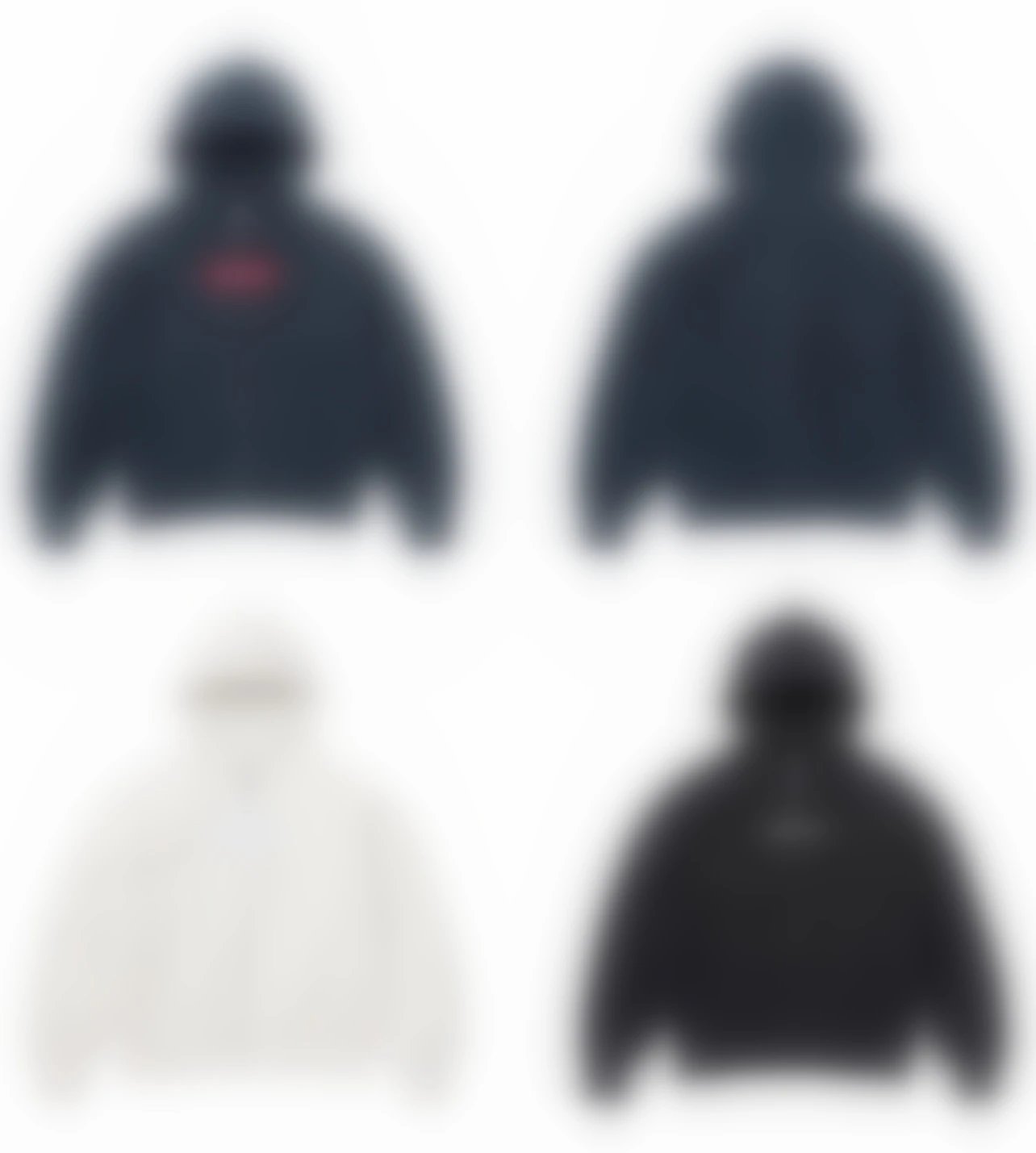 Supreme x Maison Margiela Zip Hoodie White Size M