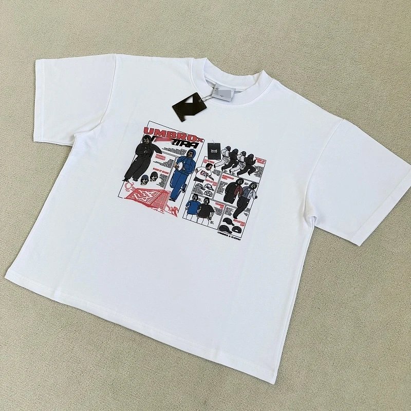 Umbro Graphic Print White Oversized T-Shirt