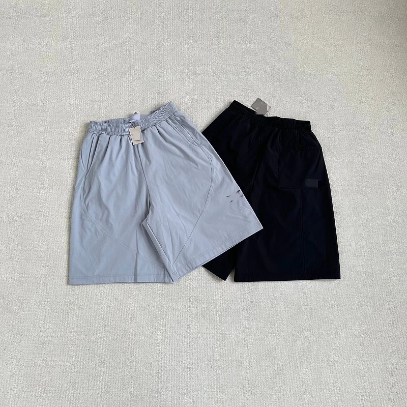 Lightweight Performance Shorts Gray Black Sporty