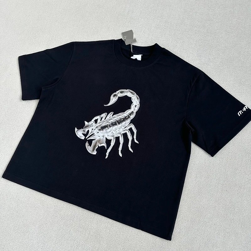 Scorpion Graphic Black Oversized T-Shirt