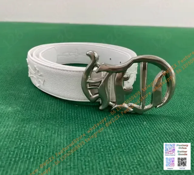 Unbranded Belts Decorative cross-motif buckle belt product detail image 8