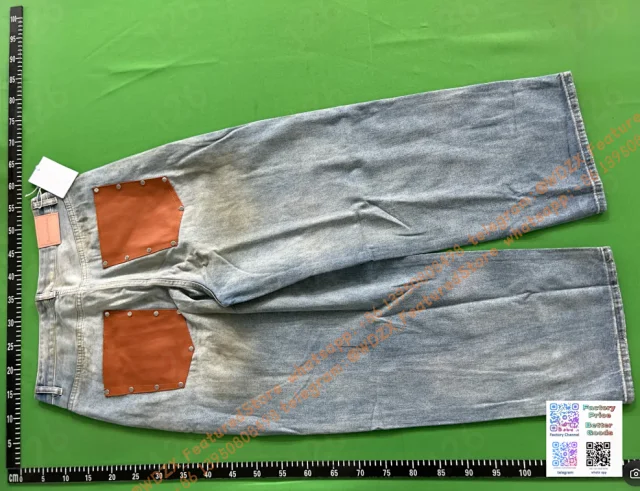 Acne Studios Jeans Distressed Wide-Leg product detail image 24