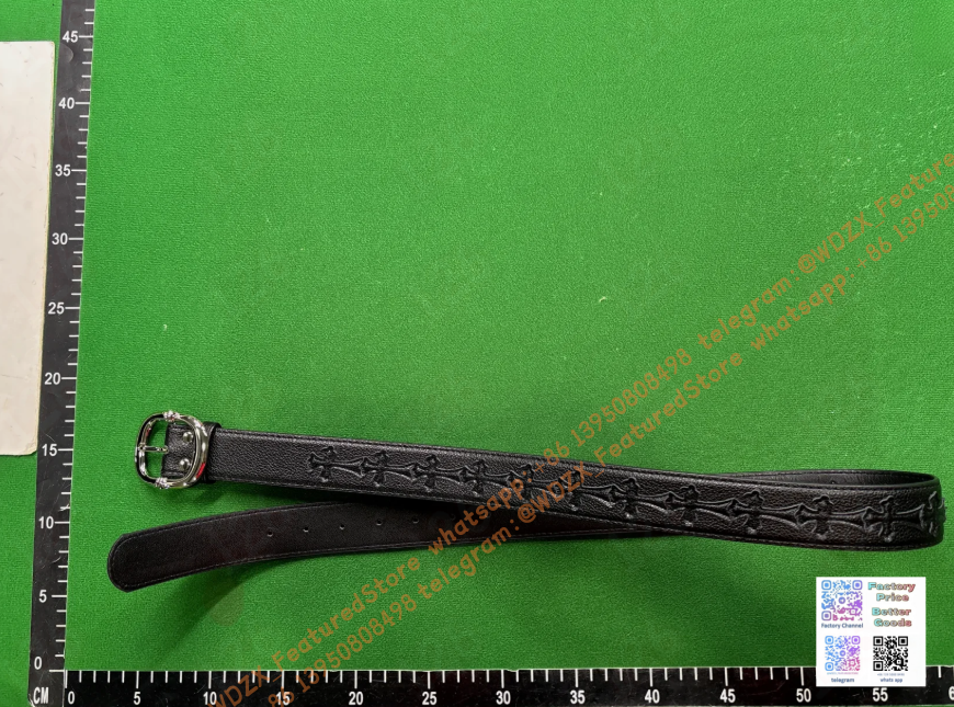 Unbranded Belts Decorative cross-motif buckle belt image 10