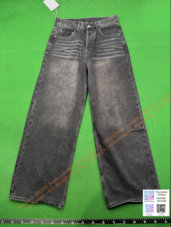 Acne Studios Jeans Distressed Wide-Leg image 5