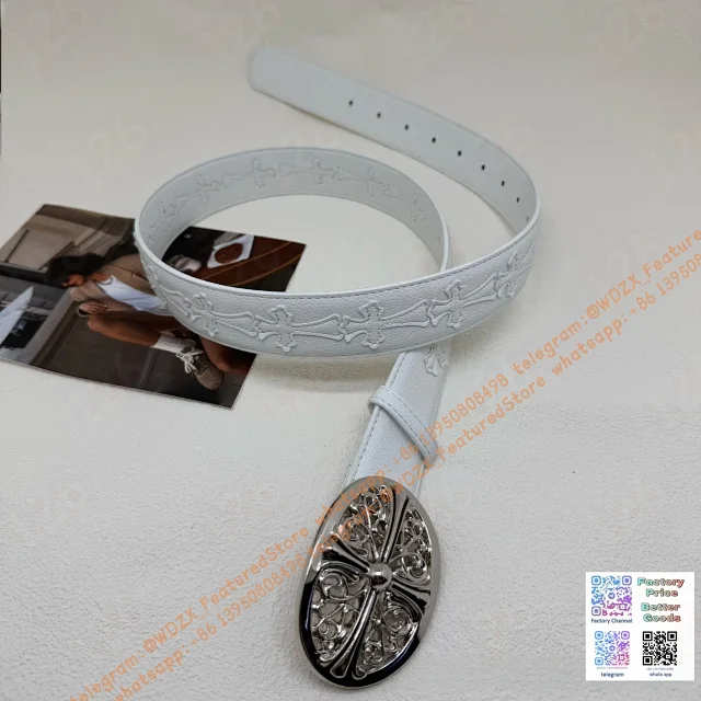 Unbranded Belts Decorative cross-motif buckle belt product detail image 67
