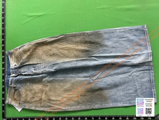 Acne Studios Jeans Distressed Wide-Leg product detail image 23