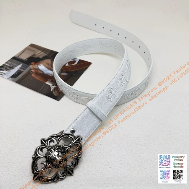 Unbranded Belts Decorative cross-motif buckle belt product detail image 62