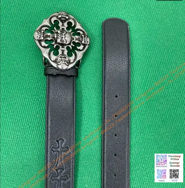 Unbranded Belts Decorative cross-motif buckle belt product detail image 20
