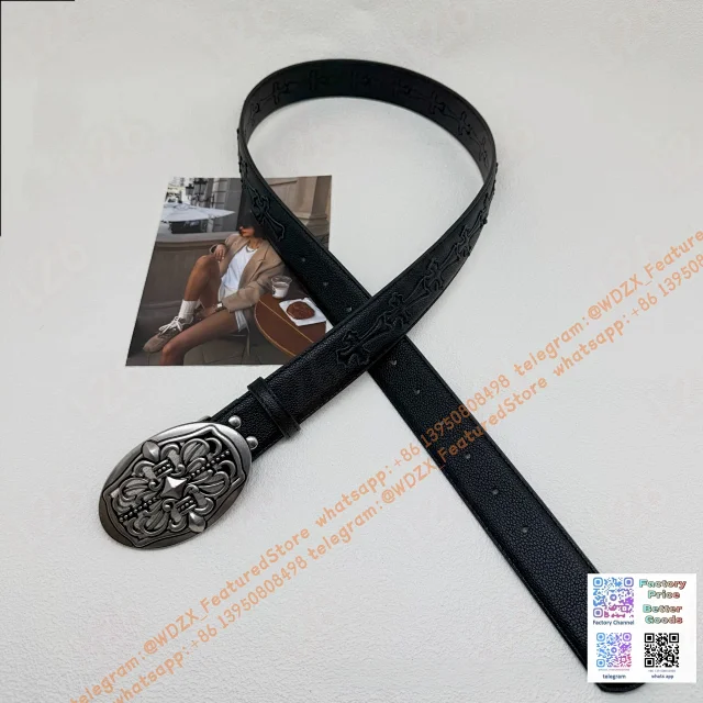 Unbranded Belts Decorative cross-motif buckle belt product detail image 54