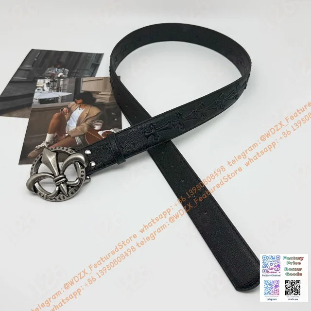 Unbranded Belts Decorative cross-motif buckle belt product detail image 71