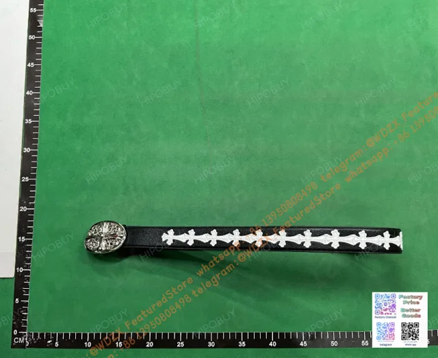 Unbranded Belts Decorative cross-motif buckle belt product detail image 9