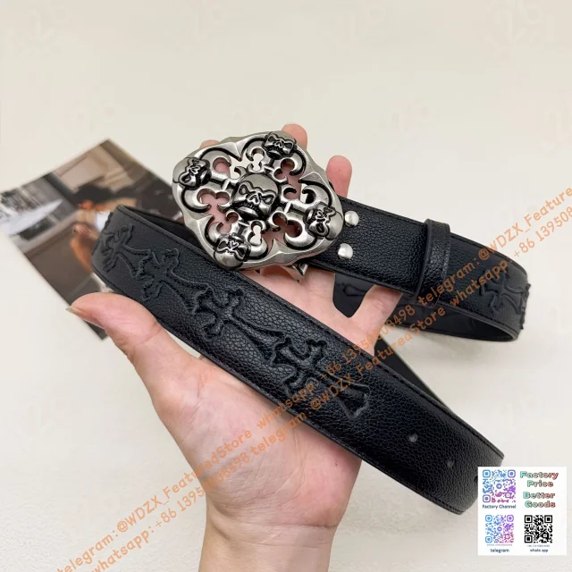 Unbranded Belts Decorative cross-motif buckle belt product detail image 59
