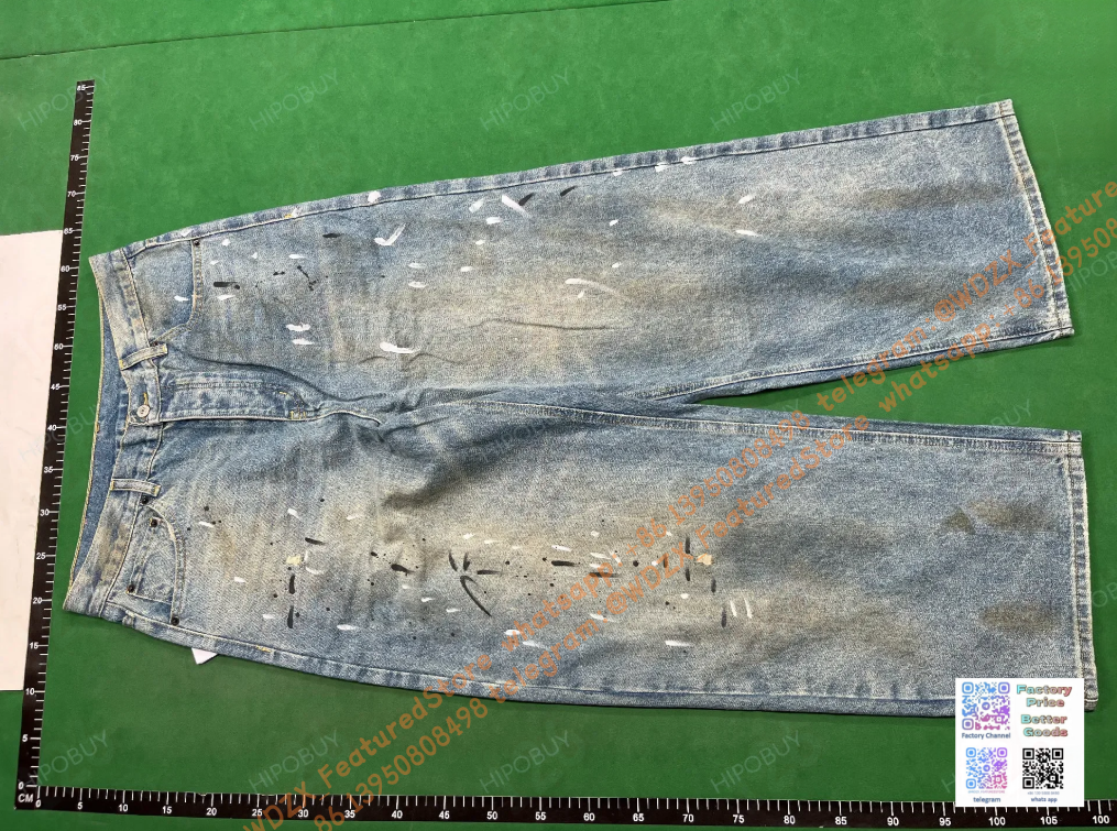 Acne Studios Jeans Distressed Wide-Leg image 3