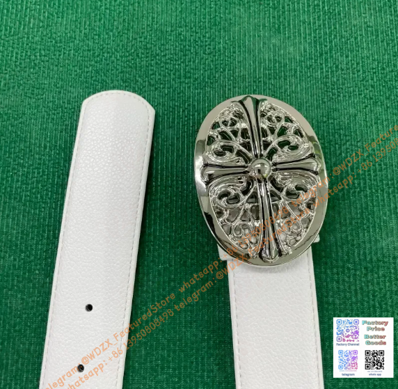 Unbranded Belts Decorative cross-motif buckle belt image 14