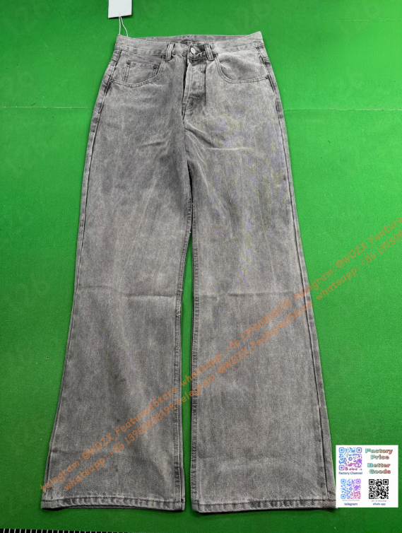 Acne Studios Jeans Distressed Wide-Leg image 11