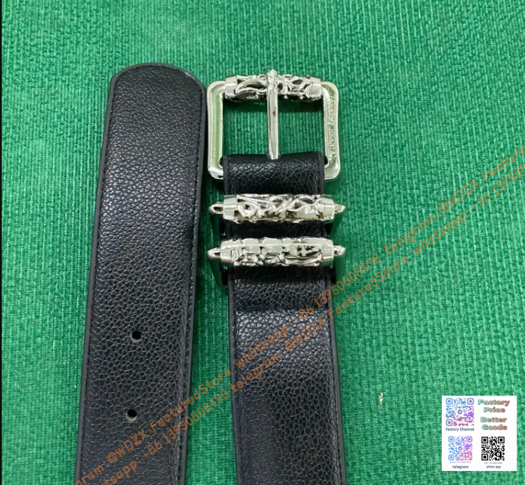 Unbranded Belts Decorative cross-motif buckle belt image 13