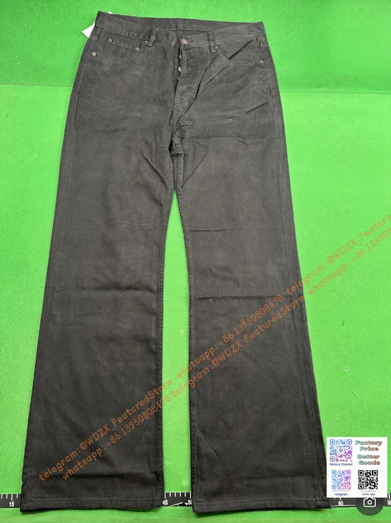 Acne Studios Jeans Distressed Wide-Leg product detail image 10