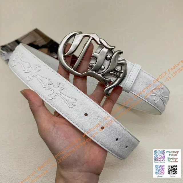 Unbranded Belts Decorative cross-motif buckle belt product detail image 63
