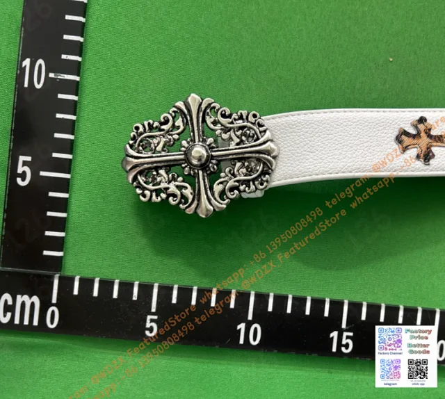 Unbranded Belts Decorative cross-motif buckle belt product detail image 30