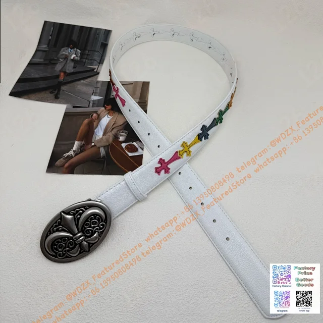 Unbranded Belts Decorative cross-motif buckle belt product detail image 50