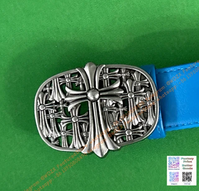 Unbranded Belts Decorative cross-motif buckle belt product detail image 31