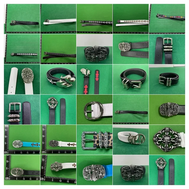 Unbranded Belts Decorative cross-motif buckle belt product detail image 1