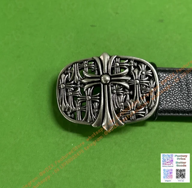 Unbranded Belts Decorative cross-motif buckle belt product detail image 23