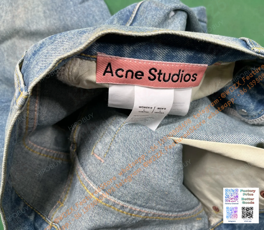 Acne Studios Jeans Distressed Wide-Leg image 2