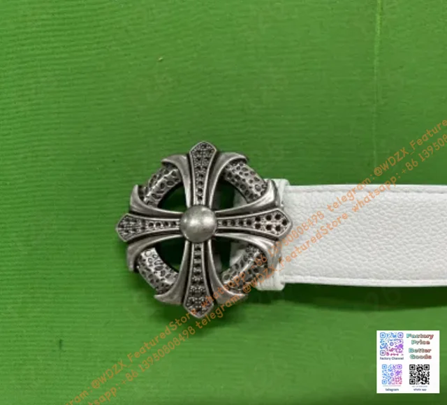 Unbranded Belts Decorative cross-motif buckle belt product detail image 26