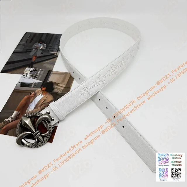 Unbranded Belts Decorative cross-motif buckle belt product detail image 73