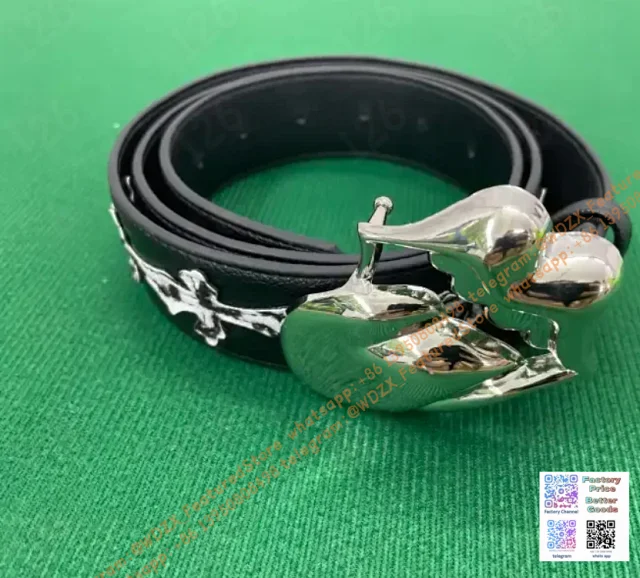 Unbranded Belts Decorative cross-motif buckle belt product detail image 15