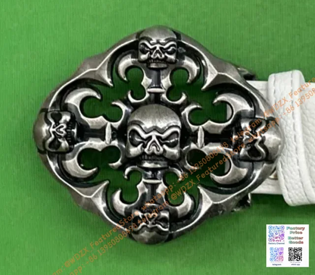 Unbranded Belts Decorative cross-motif buckle belt product detail image 28