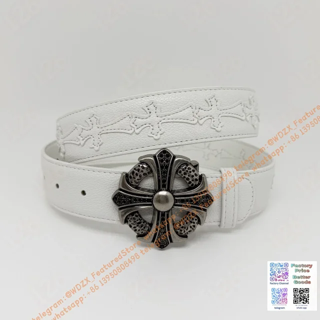 Unbranded Belts Decorative cross-motif buckle belt product detail image 74