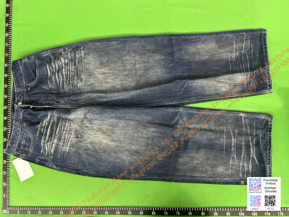 Acne Studios Jeans Distressed Wide-Leg image 12
