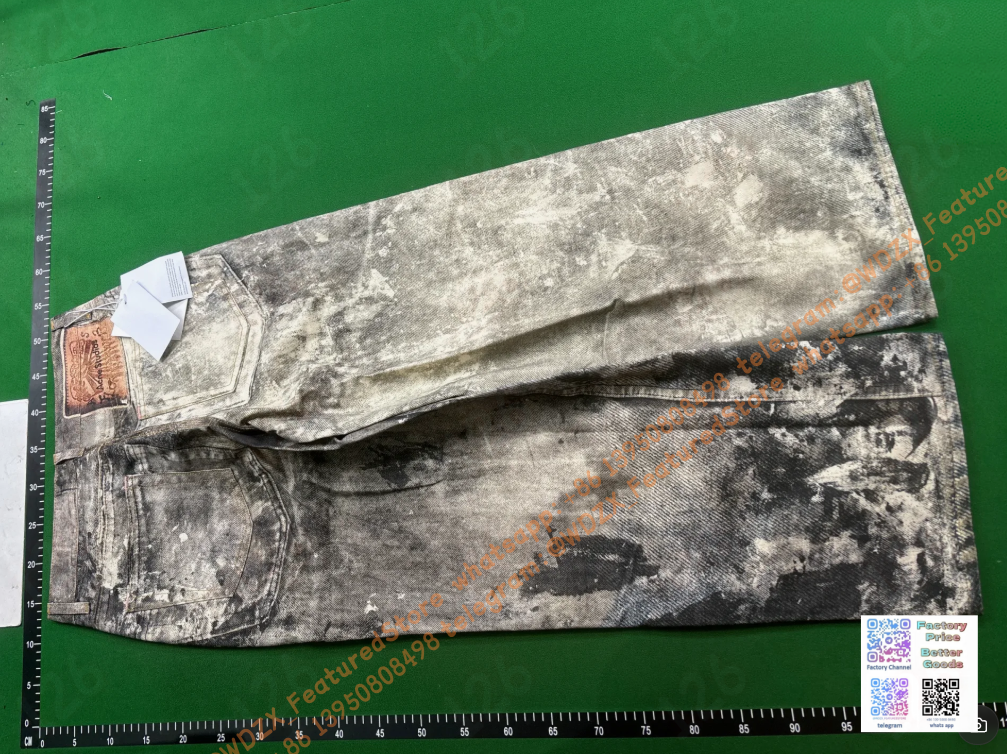 Acne Studios Jeans Distressed Wide-Leg image 8