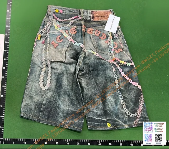 Acne Studios Jeans Distressed Wide-Leg product detail image 25