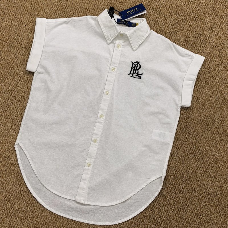 （¥187.5）## Women's cotton and linen short-sleeved shirt 女款棉麻短袖衫517251E
