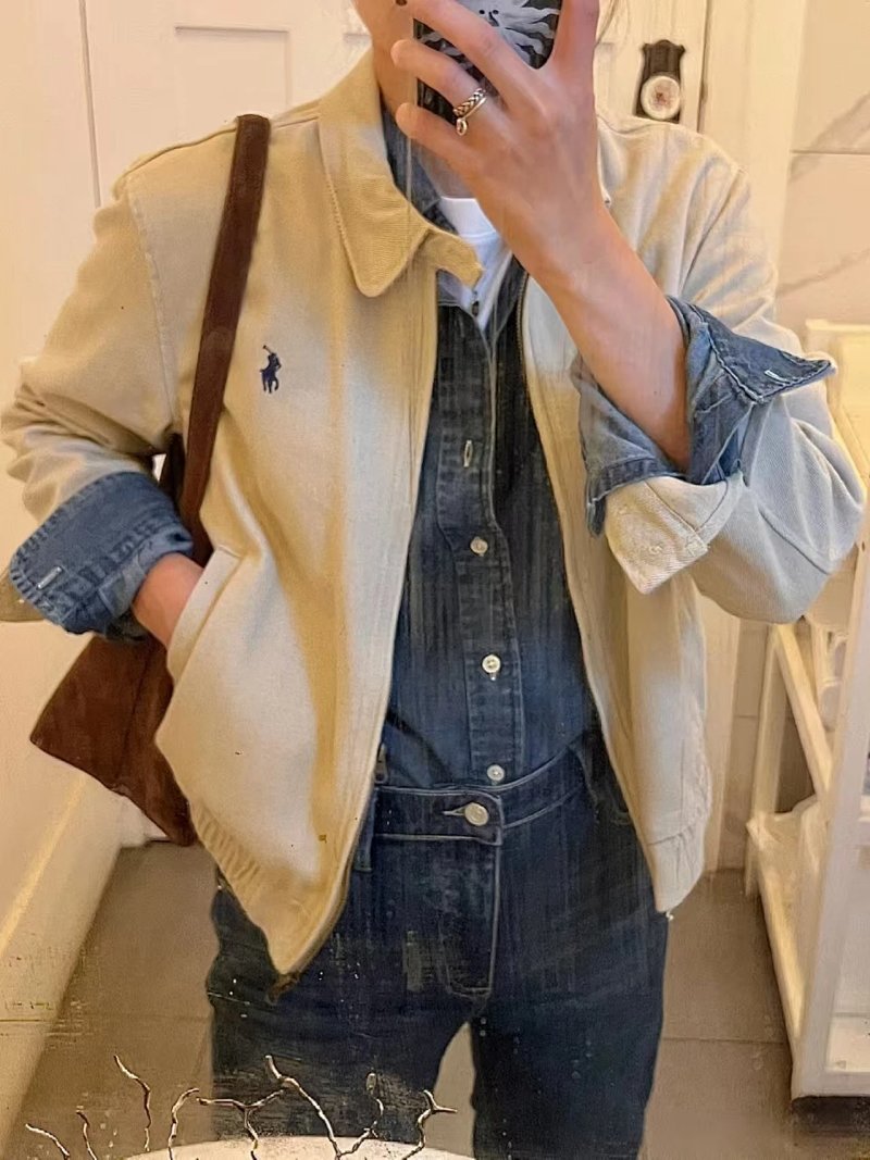 （¥208）##  zip coat    老干部夹克2109   N