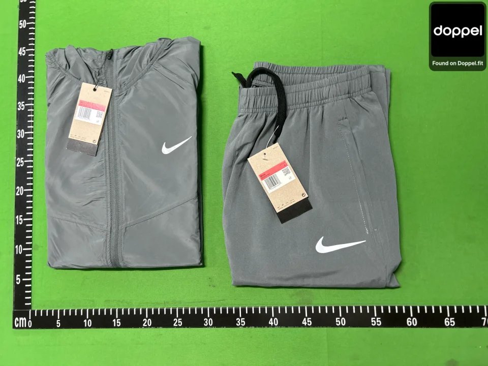 Hook edge woven quick drying single-layer windproof jacket pants set