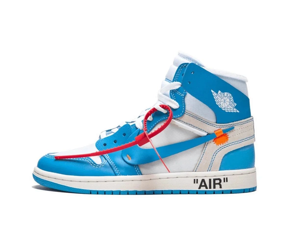 A1 High-Top x OW Collaboration Sneakers