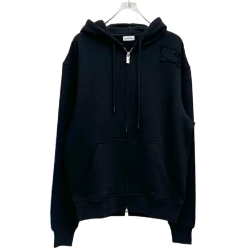 DX33 24SS Warhorse Patch Embroidery Zip-Up Hoodie Jacket