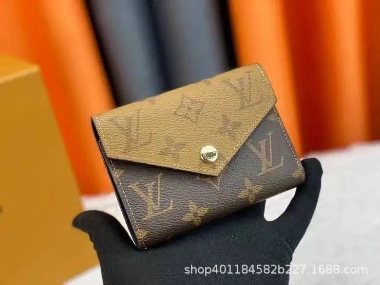 Louis Vuitton Wallets & Card Holders Monogram snap wallet with slots — 12