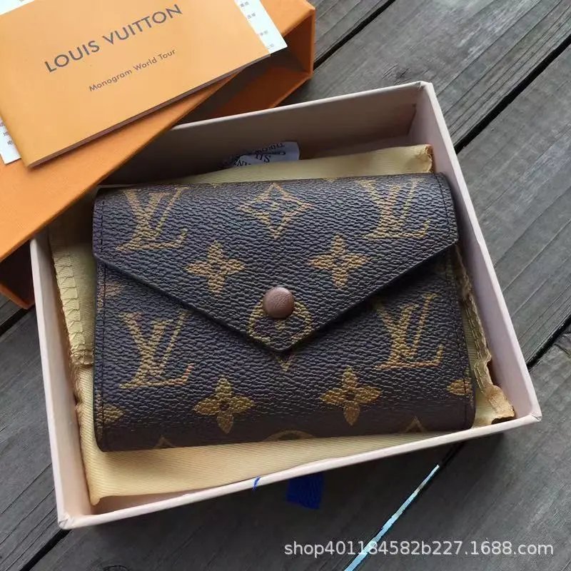 Louis Vuitton Wallets & Card Holders Monogram snap wallet with slots — 17