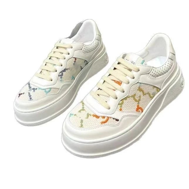 Louis Vuitton Sneakers Low-Top Lace-Up Leather — 9