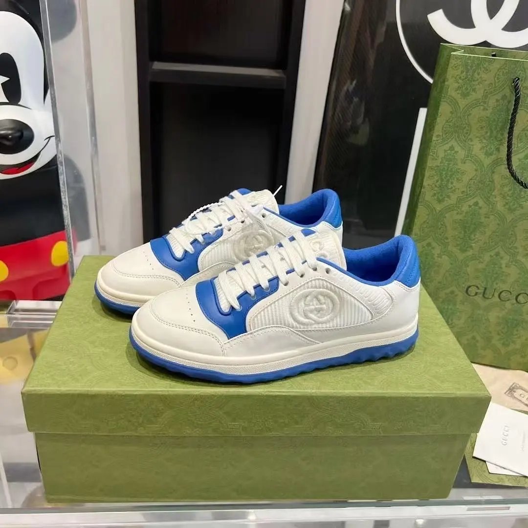 Louis Vuitton Sneakers Low-Top Lace-Up Leather — 5