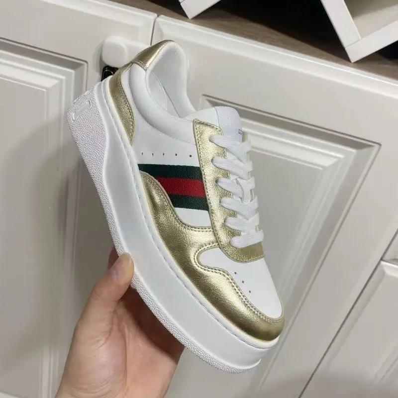 Louis Vuitton Sneakers Low-Top Lace-Up Leather — 25