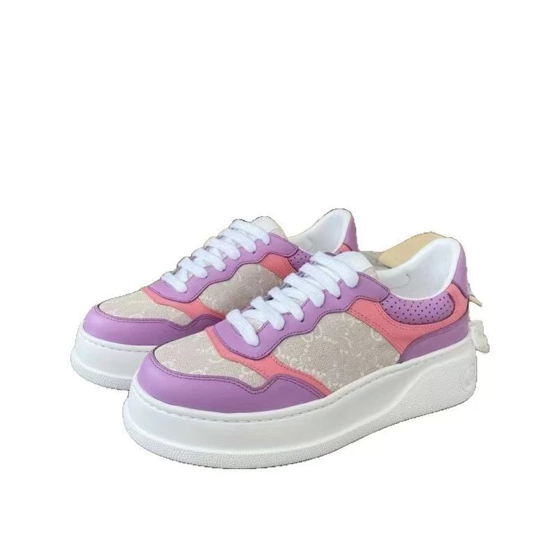 Louis Vuitton Sneakers Low-Top Lace-Up Leather — 20