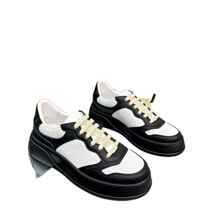 Louis Vuitton Sneakers Low-Top Lace-Up Leather — 12