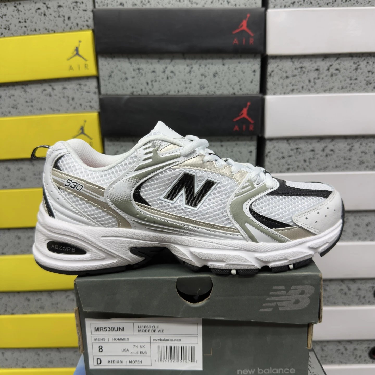 New Balance 530 Low White Gold MR530UNI